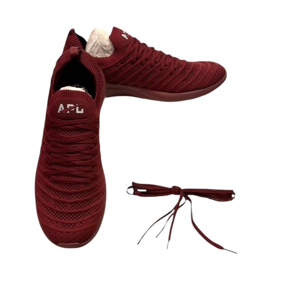 Athletic Propulsion Labs Men's Techloom Wave Oxblood Sneakers Size 11 NIB - Picture 10 of 10